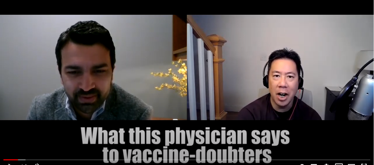 Guest Appearance at The Podcast By KevinMD discussing the issue of “Vaccine-Doubters”